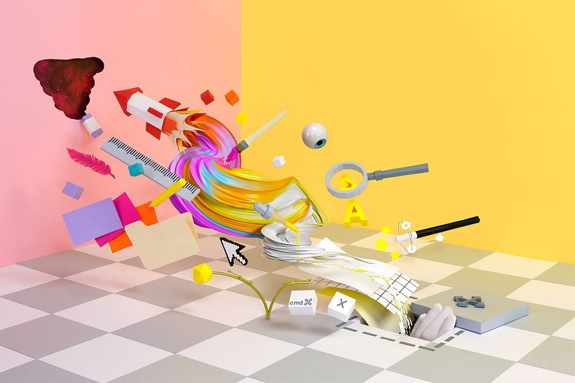 ADOBE CREATIVE DAYS SPAIN - BOOST YOUR FLOW! - 3D