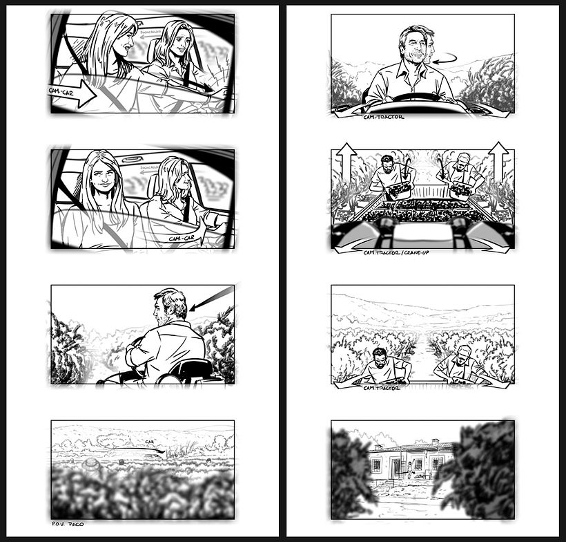 Todos lo saben - Storyboards 3