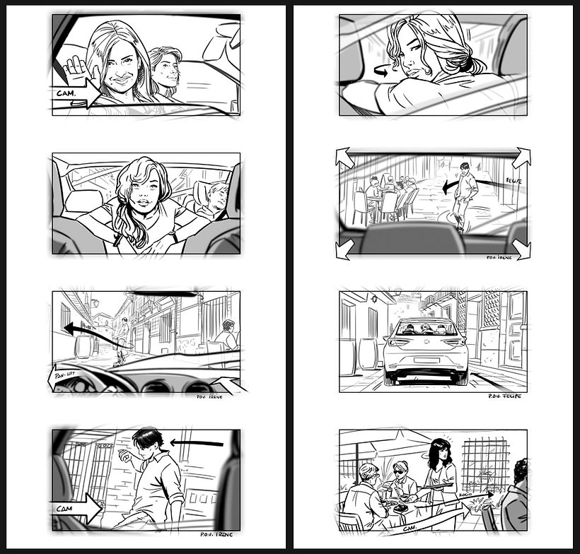 Todos lo saben - Storyboards 4