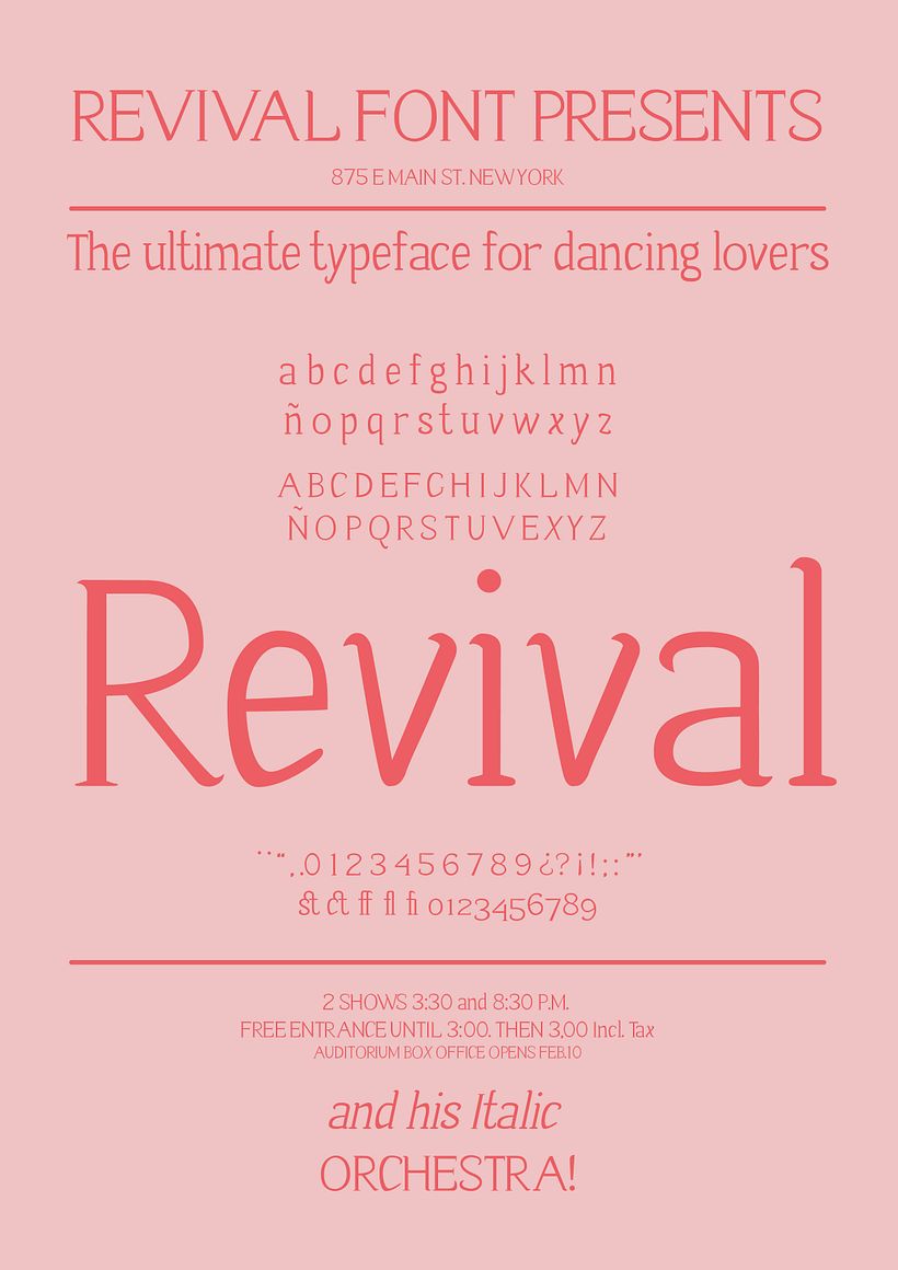 Revival font 0