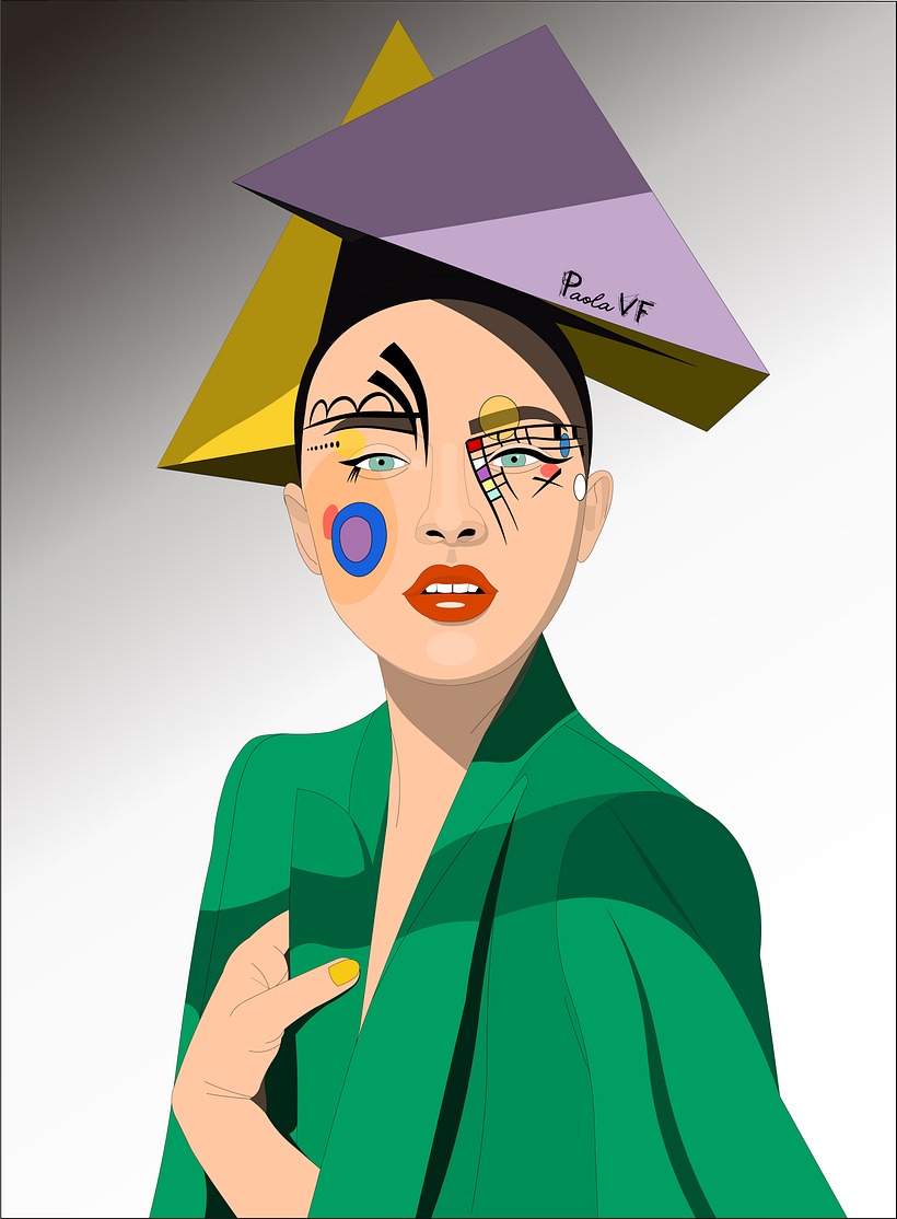 Ilustración- tributo a Kandinsky -1