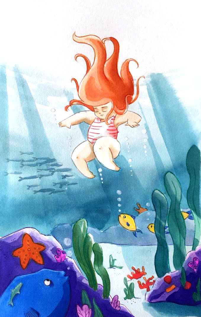 Ilustración : acuarela 1