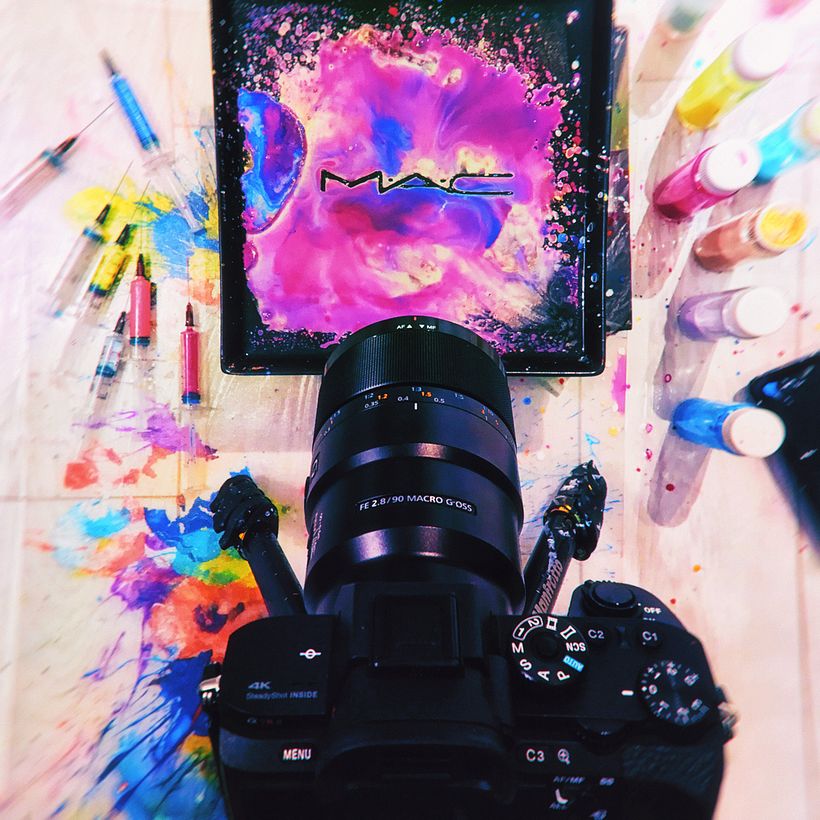 Fotografia y maquillaje para lograr un microcosmos 10