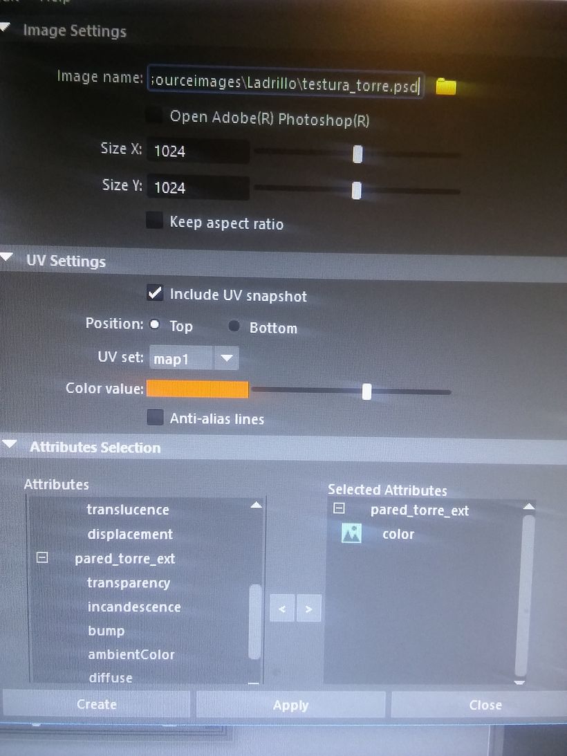 Editar texturas en Autodesk Maya 1