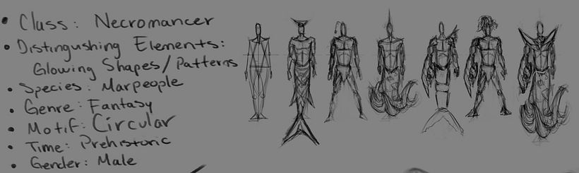 Concept Art y Diseño de Personajes - Mermay 2018 4