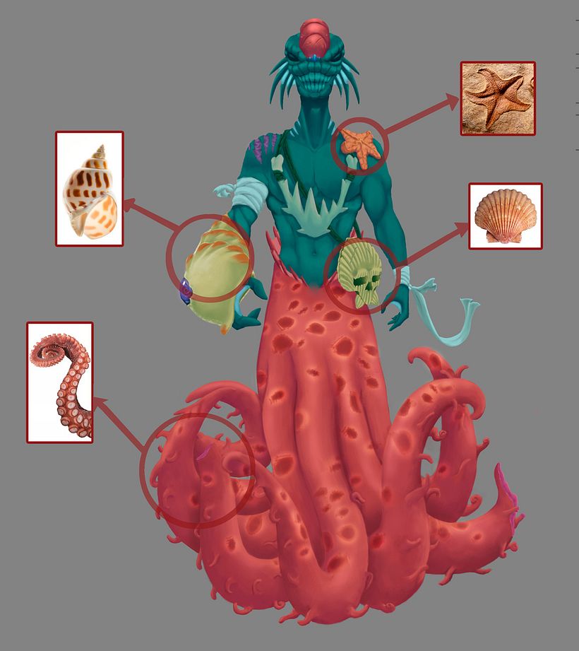 Concept Art y Diseño de Personajes - Mermay 2018 8