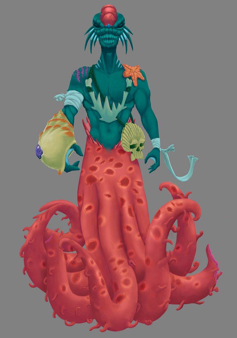 Concept Art y Diseño de Personajes - Mermay 2018 1