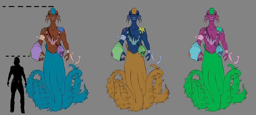 Concept Art y Diseño de Personajes - Mermay 2018 10