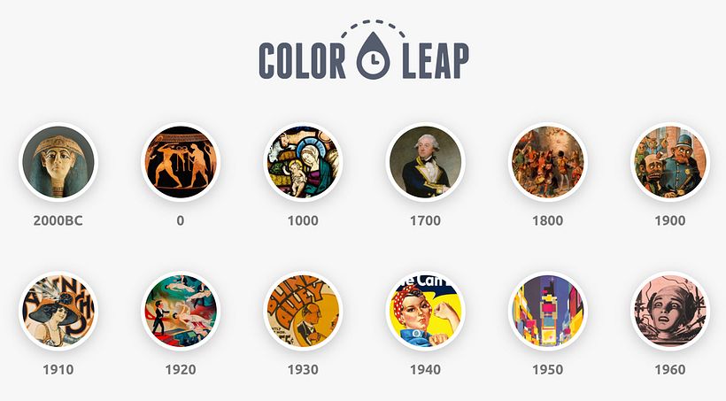 Descubre las gamas cromáticas históricas 1