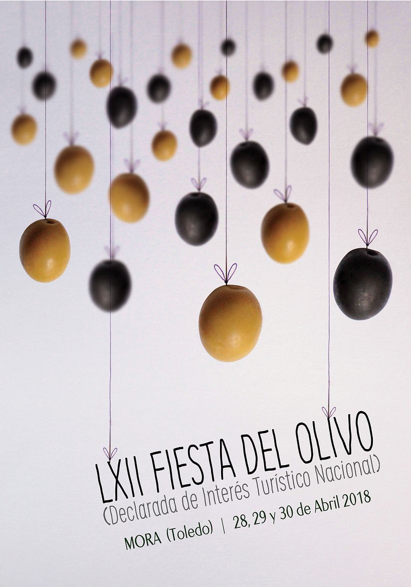 Carteles Fiesta del Olivo 2018, Mora  1