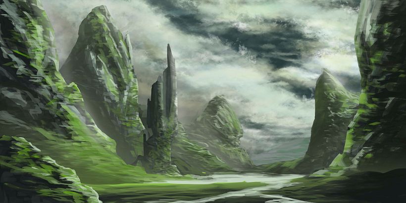 Mi Proyecto del curso: Matte Painting: creando mundos fotorrealistas 2