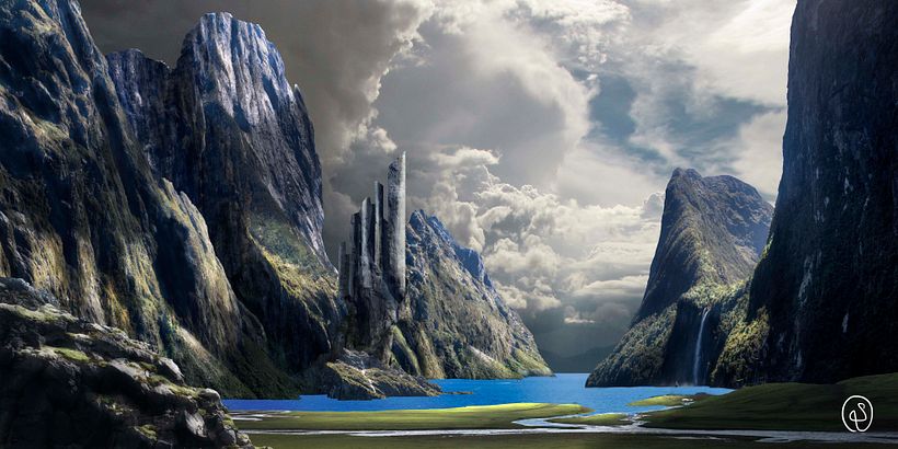 Mi Proyecto del curso: Matte Painting: creando mundos fotorrealistas 6