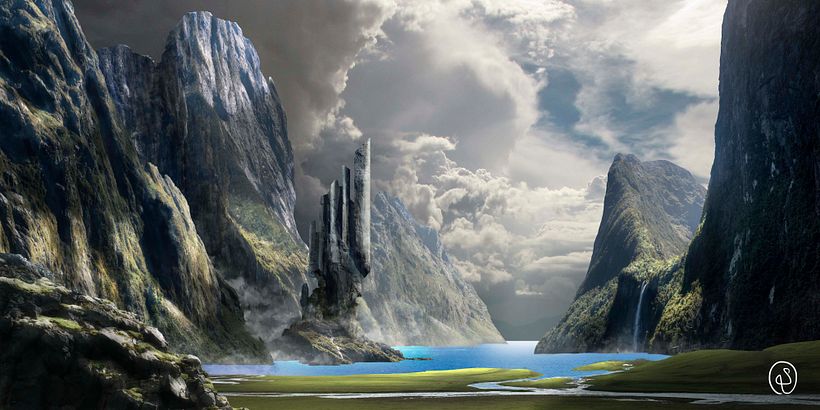 Mi Proyecto del curso: Matte Painting: creando mundos fotorrealistas 8