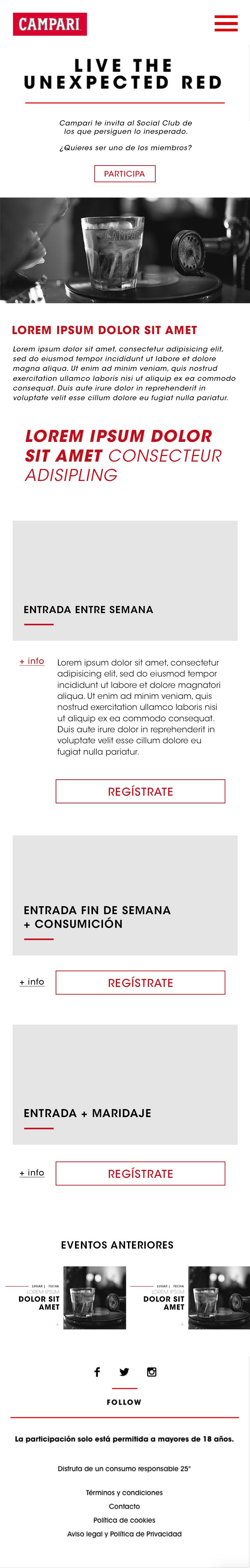 Mi Proyecto del curso: UX: Prototipado y diseño de una Landing de Evento en Axure 8 1