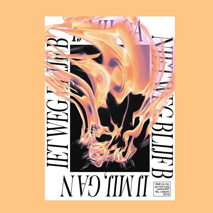 Uwabaki: diseño gráfico experimental, expresionista y urbano 10