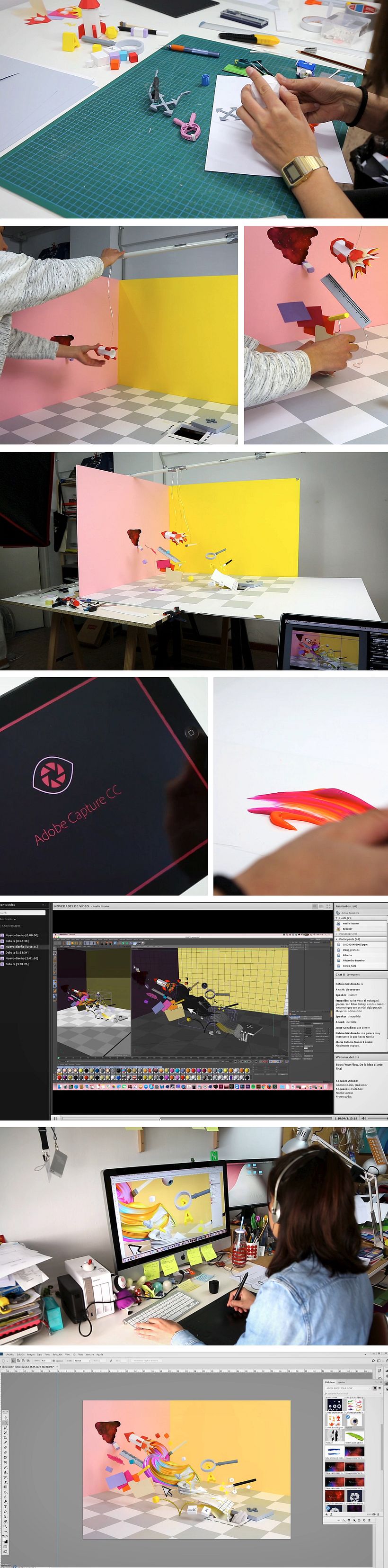 ADOBE CREATIVE DAYS SPAIN - BOOST YOUR FLOW! - 3D