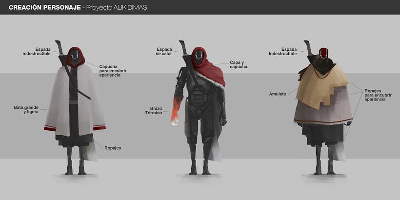Mi Proyecto del curso: Diseño de personajes para concept art 5