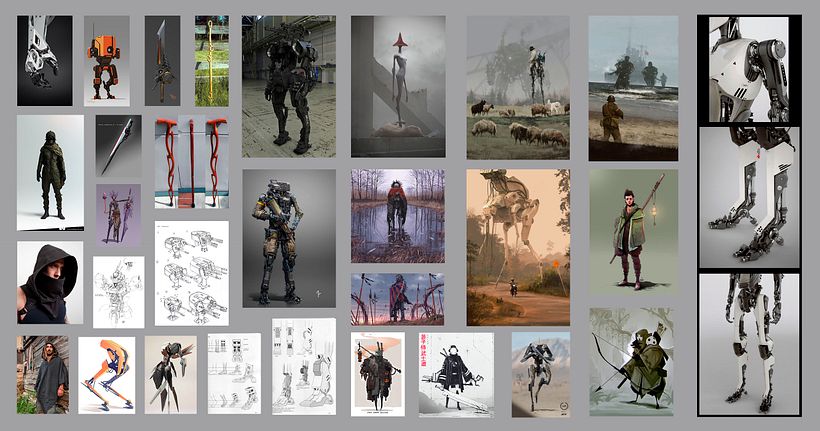 Mi Proyecto del curso: Diseño de personajes para concept art 1