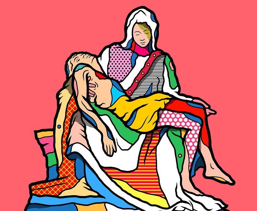 Van Orton Design: cultura pop condensada en ilustraciones technicolor 1