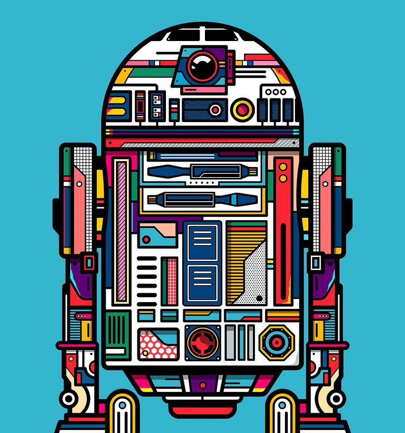 Van Orton Design: cultura pop condensada en ilustraciones technicolor 7