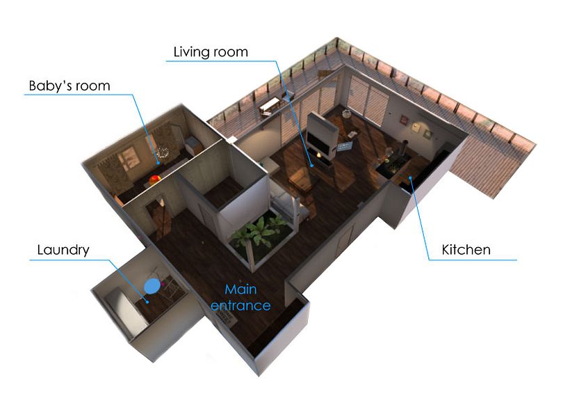 VR experence for home automation system 3