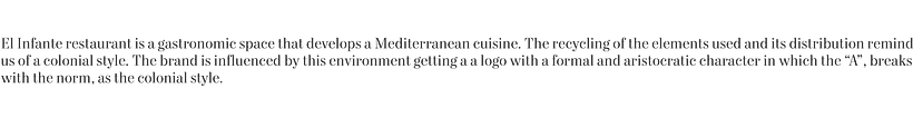 El infante. Brand identity. 3