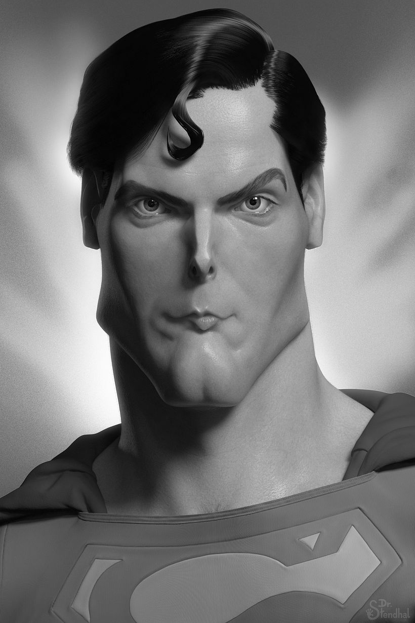 Superman di Jeff Stahl del Dr. Stendhal 1