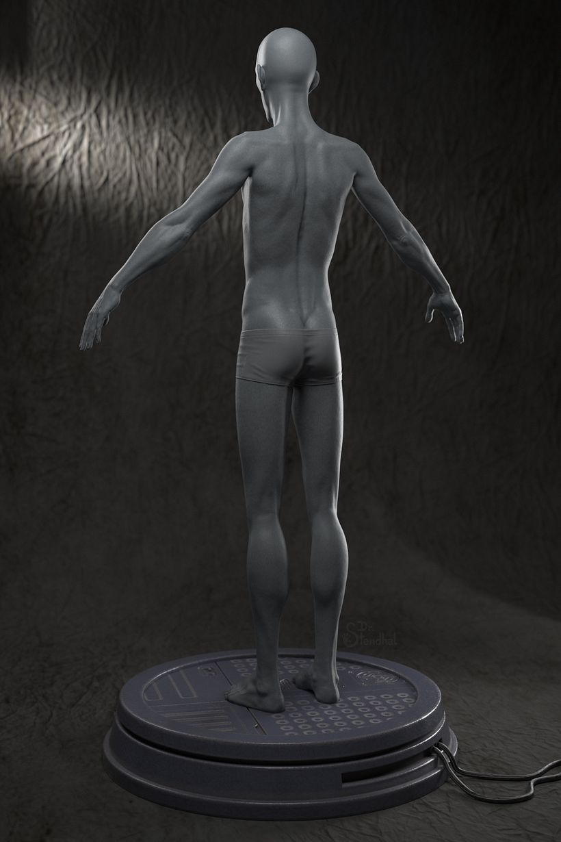 Skinny man 10% cartoon by Dr. Stendhal 3