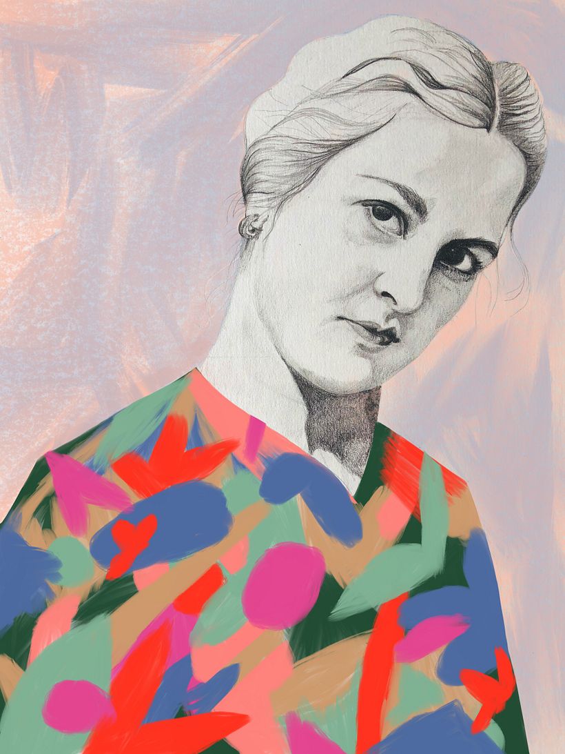 Mi Proyecto del curso: Retrato con lápiz, técnicas de color y Photoshop 0