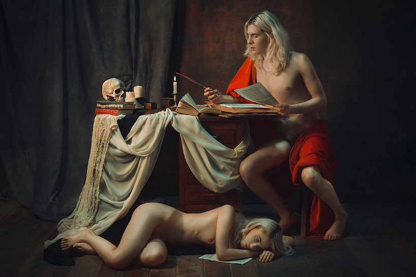 Trabajos realizados en el curso de fotografía de desnudo artístico 27