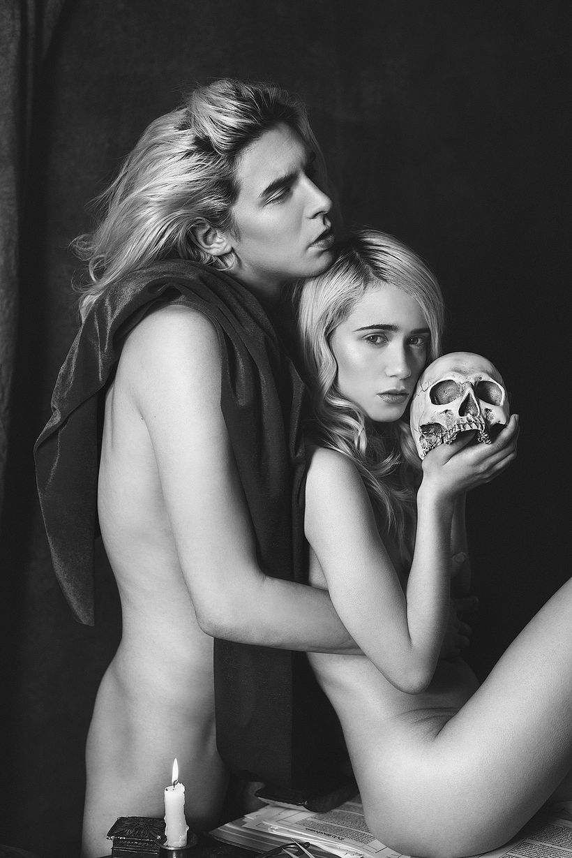 Trabajos realizados en el curso de fotografía de desnudo artístico 34
