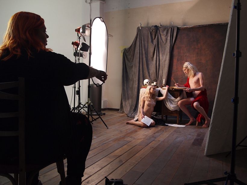 Trabajos realizados en el curso de fotografía de desnudo artístico 36