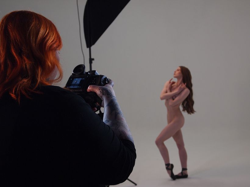 Trabajos realizados en el curso de fotografía de desnudo artístico 39