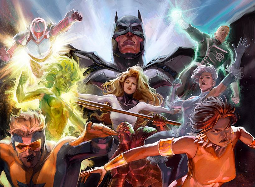 DC Comics trading cards 3