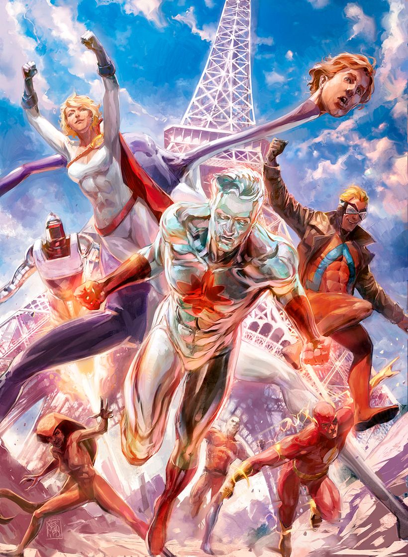 DC Comics trading cards 5