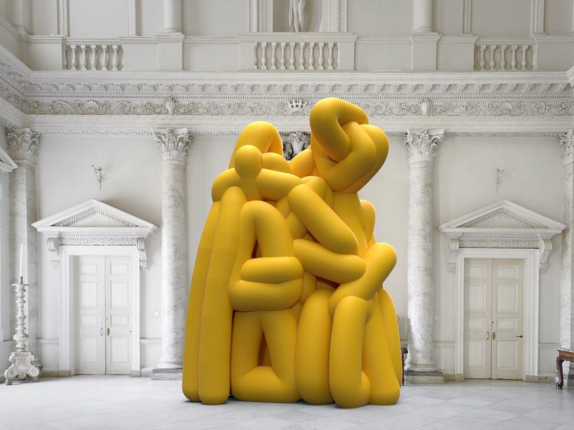 Esculturas digitales invadiendo espacios públicos 3