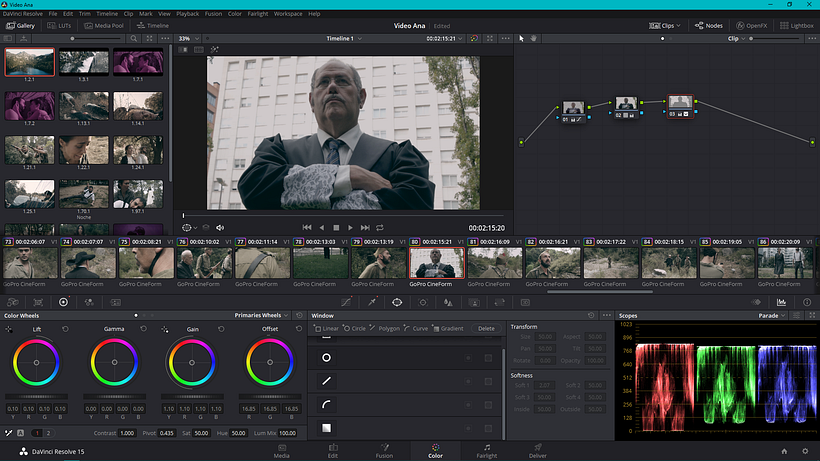 Mi Proyecto del curso: Etalonaje digital con DaVinci Resolve - Videoclip Gata Cattana Cartas que no repartí 4