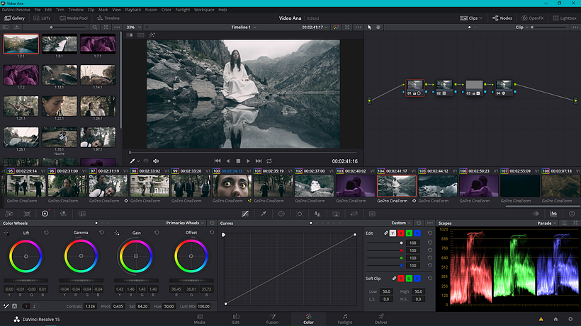 Mi Proyecto del curso: Etalonaje digital con DaVinci Resolve - Videoclip Gata Cattana Cartas que no repartí 6