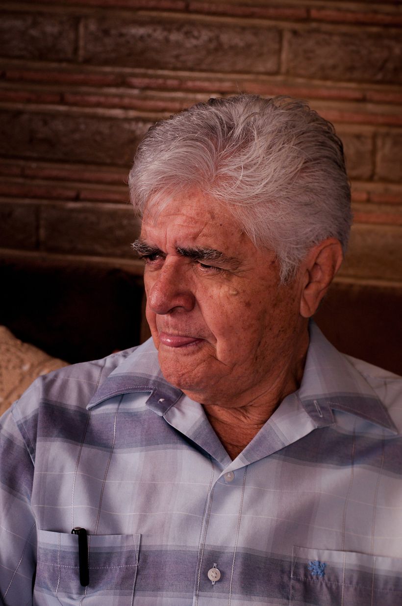 Fotografía de retrato con luz natural : Mi Padre 1