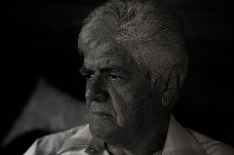 Fotografía de retrato con luz natural : Mi Padre 5