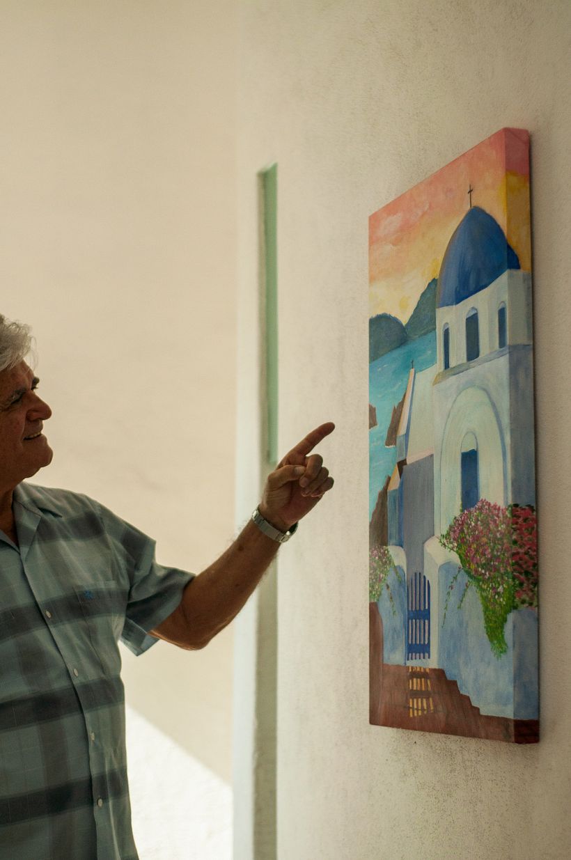 Fotografía de retrato con luz natural : Mi Padre 7