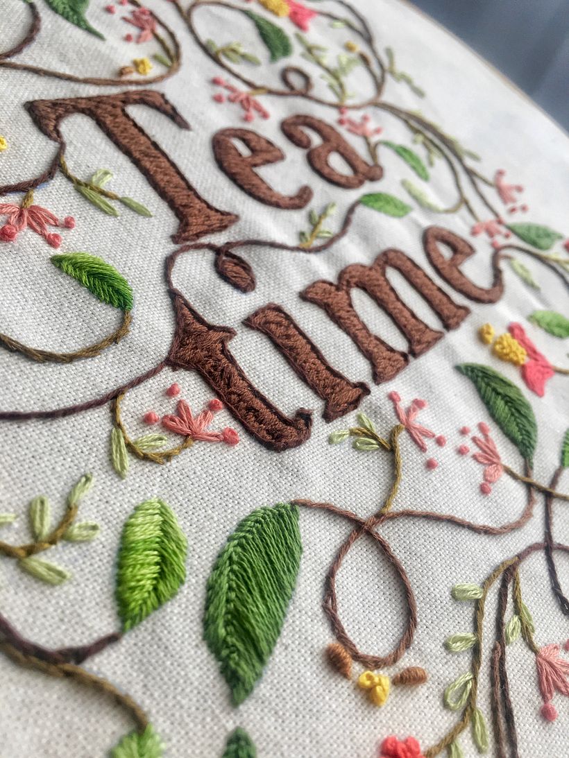 Mi Proyecto del curso: Técnicas de bordado: ilustrando con hilo y aguja 1