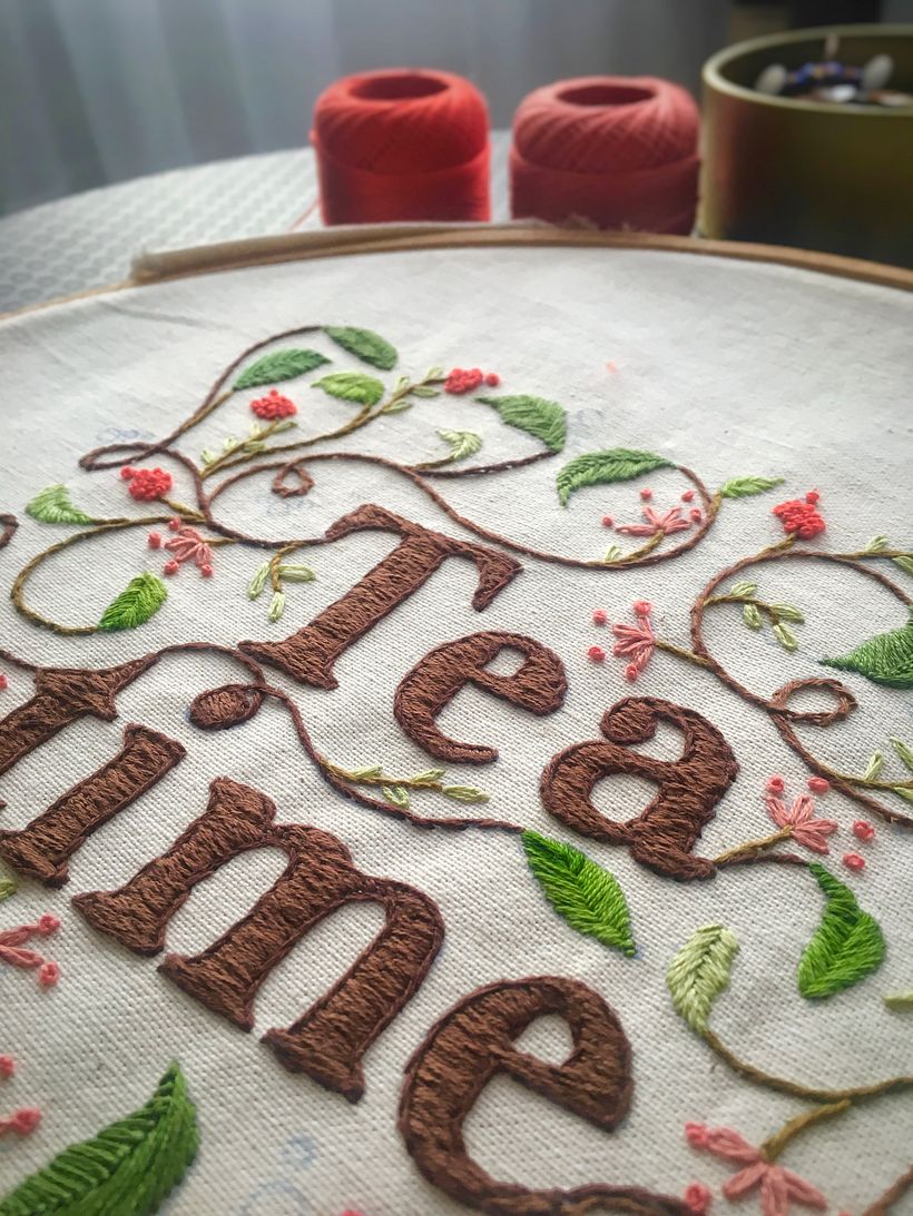 Mi Proyecto del curso: Técnicas de bordado: ilustrando con hilo y aguja 1