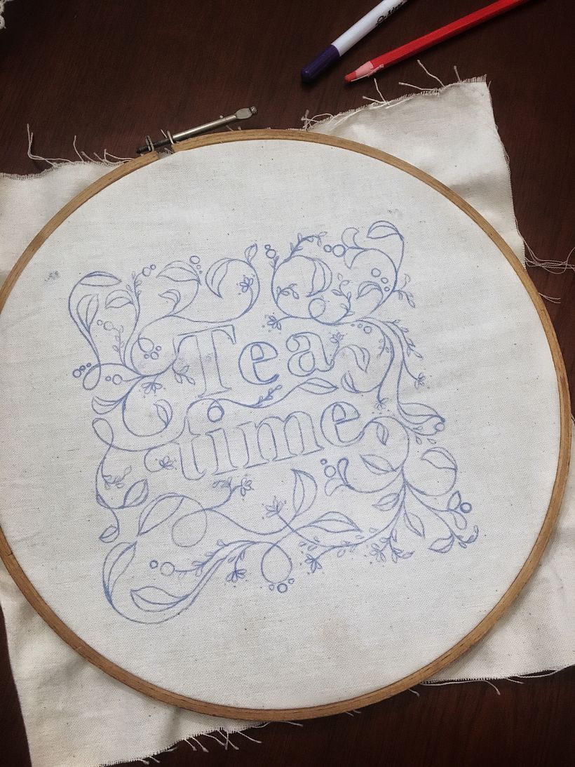 Mi Proyecto del curso: Técnicas de bordado: ilustrando con hilo y aguja 3