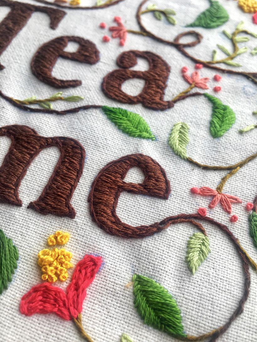 Mi Proyecto del curso: Técnicas de bordado: ilustrando con hilo y aguja 6