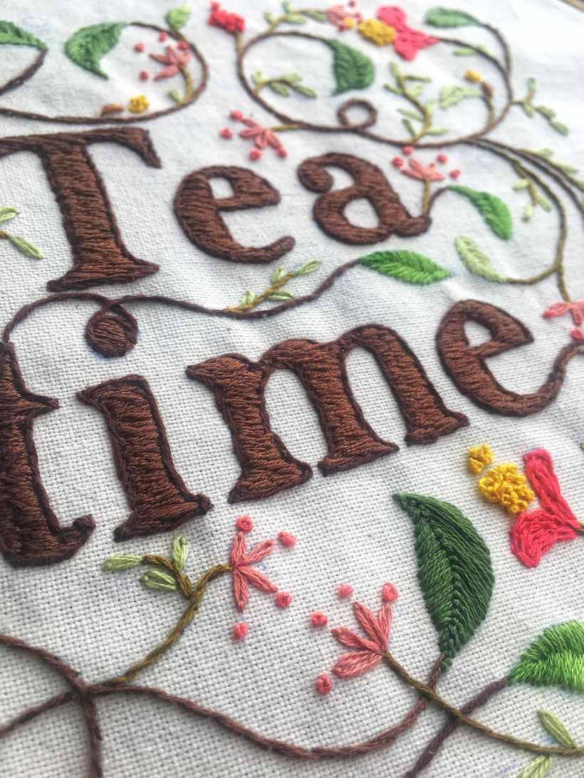 Mi Proyecto del curso: Técnicas de bordado: ilustrando con hilo y aguja 7