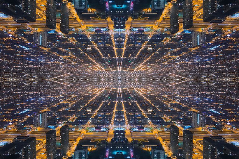 'Mirror City': Reflejos y luces en un gran timelapse 3