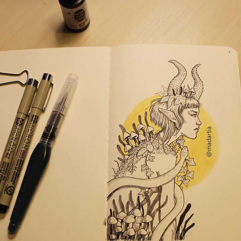 #inktober 2018 1