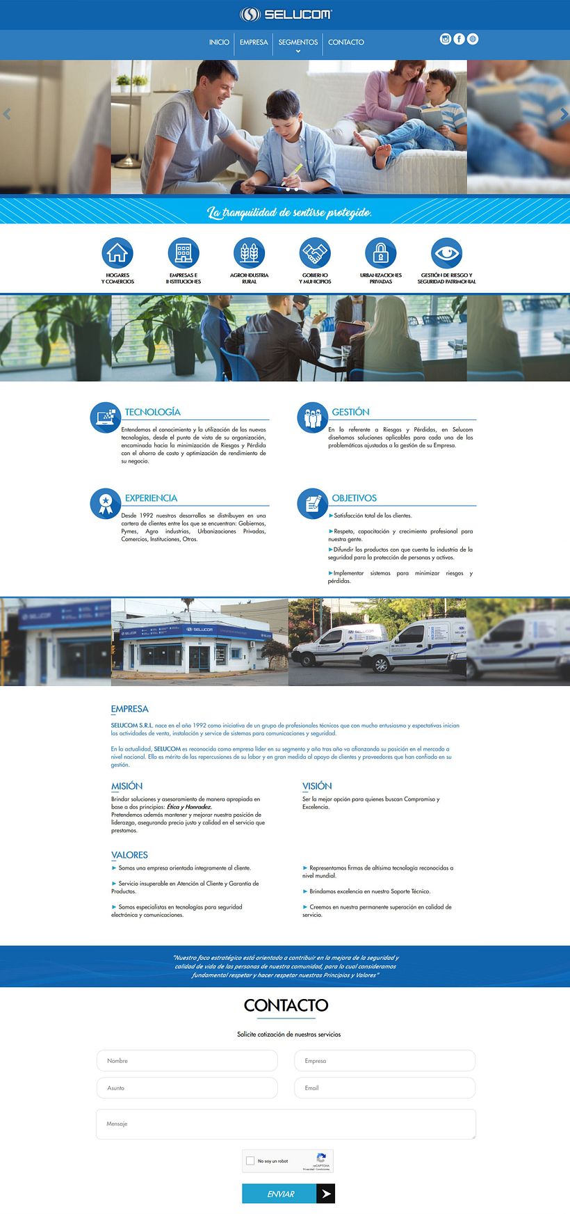 Selucom - Diseño Web 1