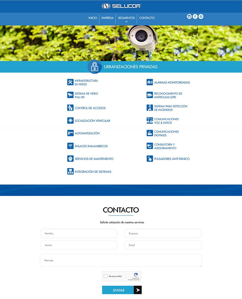 Selucom - Diseño Web 2